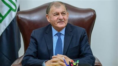 الرئيس العراقي من إيطاليا يؤكد على موقف بلاده الثابت في دعم القضية الفلسطينية