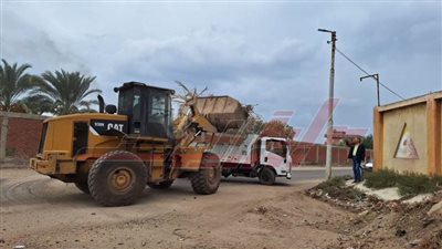 حملات نظافة مكبرة بالمنطقة الصناعية ببلطيم