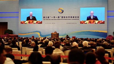 الرئيس الروسي: منتدى الحزام والطريق يحقق التعاون والتكامل الاقتصادي بين مختلف الشركاء