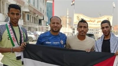 ثلاثي زملكاوي يدعمون القضية الفلسطينية