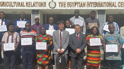 الزراعة: تخريج 16 متدربا من  9 دول إفريقية 