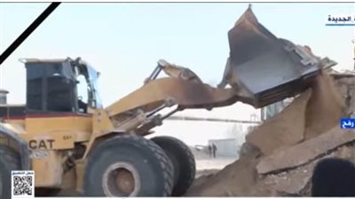 عاجل| بالفيديو.. معدات مصرية تدخل 