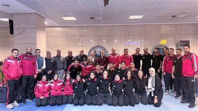 بعثة الكاراتيه تطير إلى المجر للمشاركة في بطولة العالم للكبار