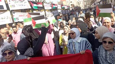 عاجل.. العنصر النسائي يهتف ضد الصهاينة بالمنوفية