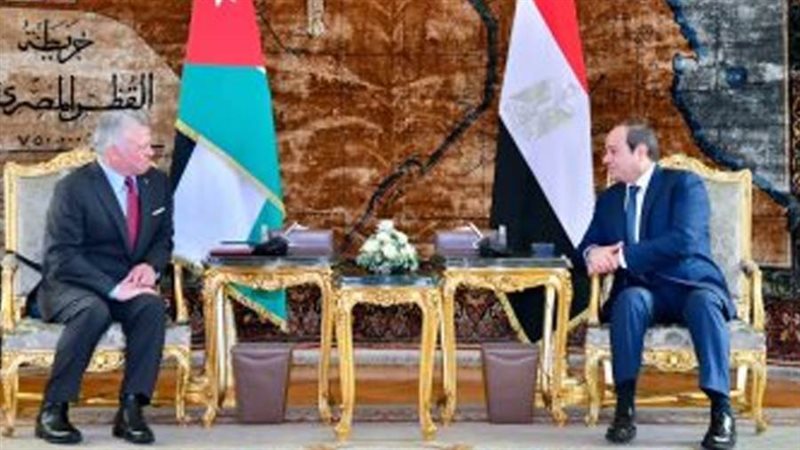 الرئيس السيسي وعاهل