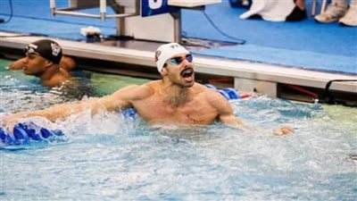 عبدالرحمن سامح يحتل المركز التاسع سباق 50 متر حرة بالمونديال العالمي للسباحة