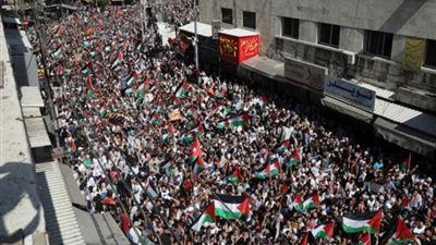 مسيرة ضخمة في موريتانيا تنديدا بالحرب على غزة