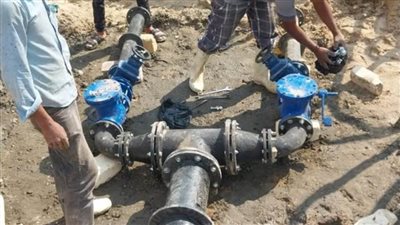 محافظ الإسماعيلية يتابع الأعمال النهائية لمشروع شبكة تجفيف قرية الحجاز