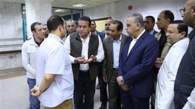 وزير الصحة يوجه بسرعة للبدء في تطوير مستشفى الهلال للتأمين الصحي بسوهاج
