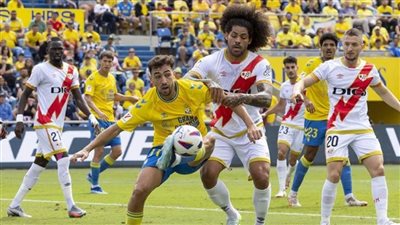 بهدف في الدقيقة 91.. رايو فايكانو يفوز على لاس بالماس في الدوري الإسباني