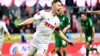 كولن يحقق فوزه الأول في الدوري الألماني على حساب بوروسيا مونشجلادباخ 3ـ1