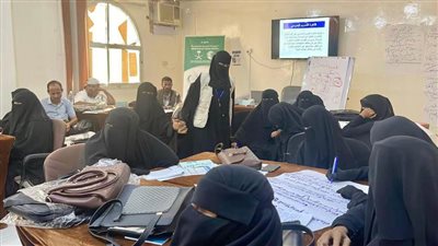 مركز الملك سلمان للإغاثة ينظم ورشًا تدريبية لتعزيز تعليم الفتيات والحد من التسرب في اليمن