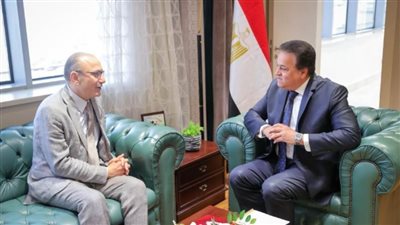 وزير الصحة يبحث مع السفير التركي سبل إيصال الإغاثات الطبية لأهالي غزة