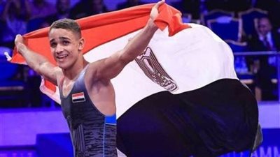 مصطفى حسين يحصد ذهبية دورة الألعاب القتالية بالسعودية