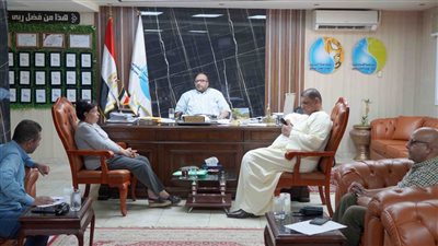 لجنة القابضة لمياه الشرب تتفقد كفاءة تشغيل محطات مياه الشرب بسوهاج