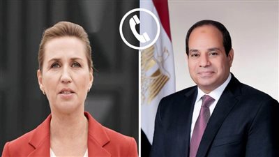 عاجل.. الرئيس السيسي يتلقى اتصالاً هاتفياً من رئيسة وزراء الدنمارك بشأن التطورات العسكرية في قطاع غزة
