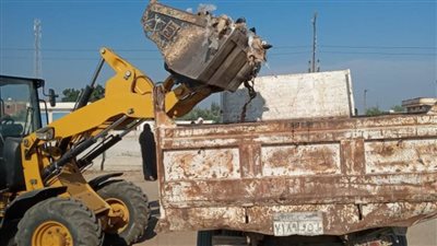 الوحدات المحلية تواصل أعمالها في رفع المخلفات
