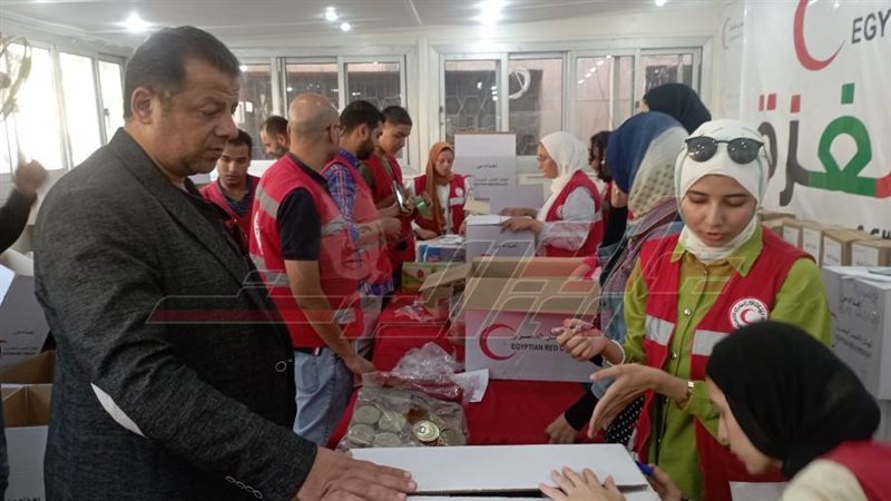 تعبئة كراتين غذائية