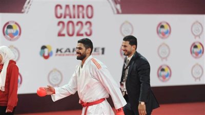 طه طارق يحصد فضية المونديال العالمي للكاراتيه بالمجر