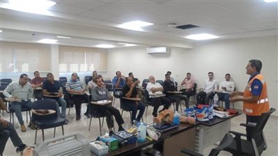 انتهاء الدورة التدريبية الثانية للتدريب على استخدام معدات الحماية المدنية