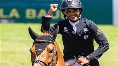 محمد طاهر زيادة يتألق في الدوري العالمي للفروسية بمشاركة نجوم العالم