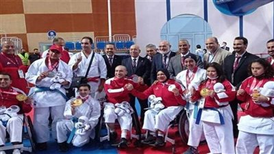 النشرة الرياضية.. تألق كاراتيه ذوي الهمم وميداليات مصرية متنوعة وختام السهم الذهبي
