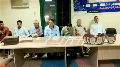 تكريم أوائل الشهادات التعليمية بمركز شباب برمبال بمطوبس