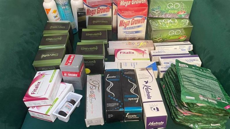 ضبط أدوية مخالفه