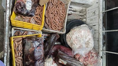 ضبط لحوم غير صالحة للاستهلاك الآدمي وتحرير 40 محضرا تموينيا بالبحيرة