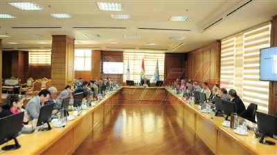 مجلس جامعة كفر الشيخ يناقش الموضوعات المتعلقة بالعملية التعليمية