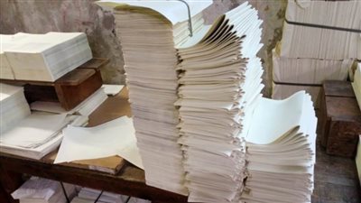 ضبط 17000 نسخة كتاب بدون تصريح بالمخالفة للقانون داخل مطبعة بالقاهرة