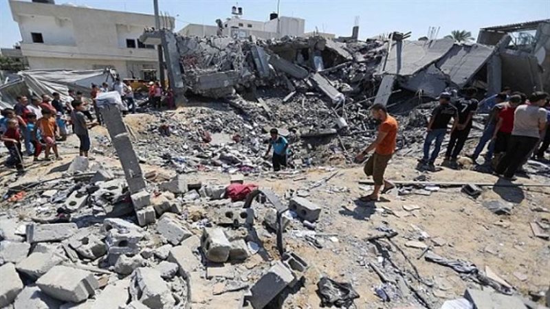 القصف الاسرائيلى