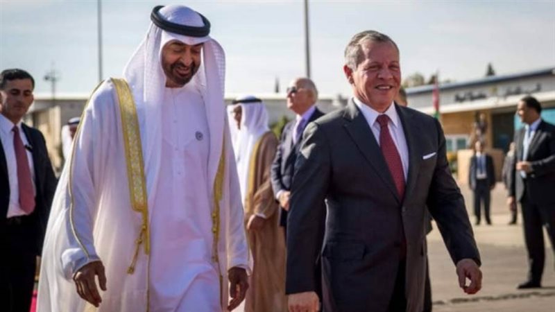 العاهل الأردني يصل