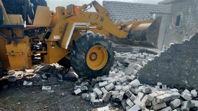 إزالة 86 تعديًا على الأراضي الزراعية وأملاك الدولة بالبحيرة