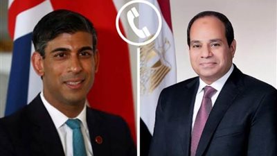 عاجل ..السيسي يؤكد لـ سوناك ضرورة اتخاذ المجتمع الدولي موقفا حاسما لإنفاذ هدنة إنسانية فورية بغزة