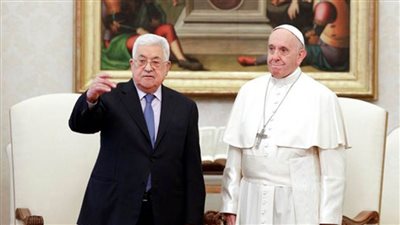 أبو مازن وبابا الفاتيكان يبحثان آخر التطورات على الساحة الفلسطينية