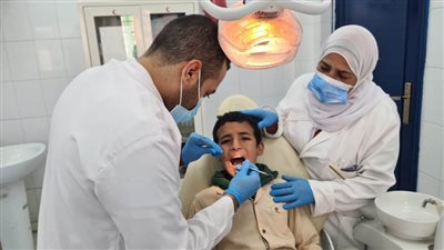 الكشف على 1480 مواطنًا في قافلة طبية مجانية بقرية الصالحية بالبحيرة