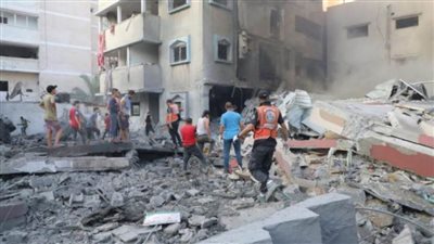 عاجل.. 14 شهيدا في قصف إسرائيلي استهدف نازحين في غزة