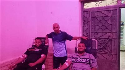 شباب ورياضة الوادي الجديد تنظم حملة للتبرع بالدم تضامناً مع الفلسطينيين