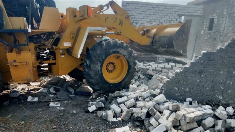 إزالة 86 حالة تعد