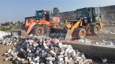 محافظ كفر الشيخ ومدير الأمن يقودان حملات لإزالة التعديات على الأراضي الزراعية