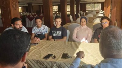 عبدالله يجتمع بابطال الكانوي ويحثهم علي التأهل لأولمبياد باريس