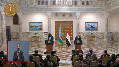 عاجل| الرئيس السيسي يعقد مؤتمرًا صحفيًا مشتركًا مع رئيس جمهورية جنوب السودان