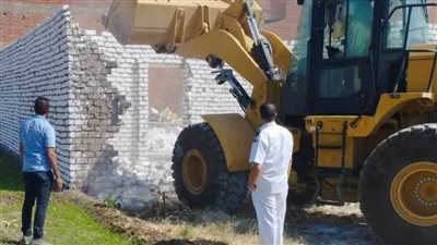 إزالة 71 حالة تعدٍ على الأرض الزراعية خلال حملات مكبرة بالمنيا