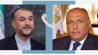 شكري يجري اتصالًا هاتفيًا مع نظيره الإيراني حول الوضع الأمني والإنساني في قطاع غزة