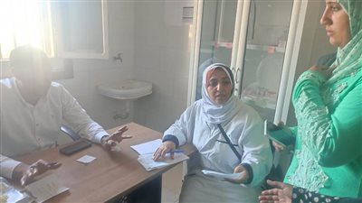 قافلة سكانية متكاملة لخدمة أهالي قرية الحاجر بالبحيرة