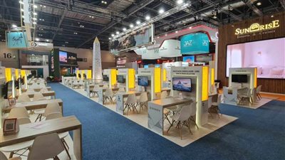 الجناح المصرى يجذب زوار بورصة لندن الدولية للسياحة 