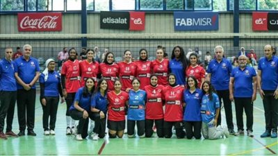 سيدات طائرة الأهلي في مواجهة وادي دجلة اليوم في بطولة الدوري