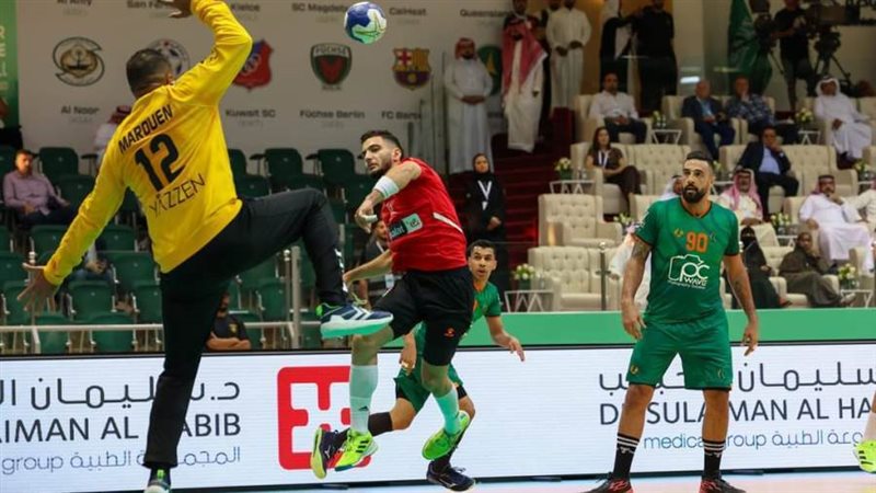 يد الأهلي ضد النور