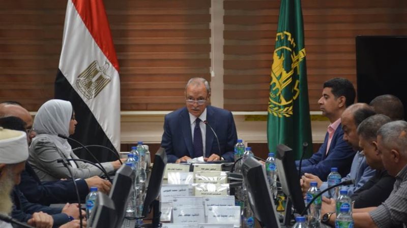 محافظ القليوبية يترأس